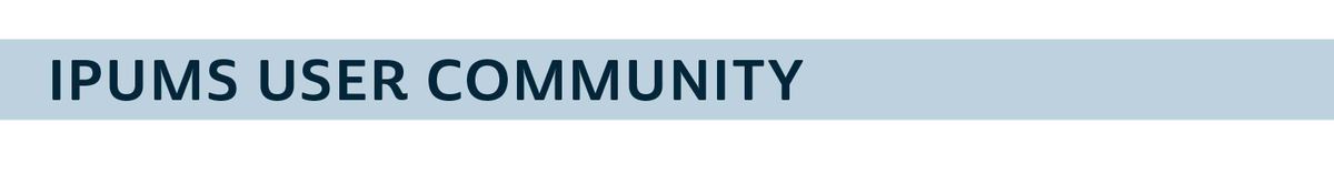 IPUMS user community